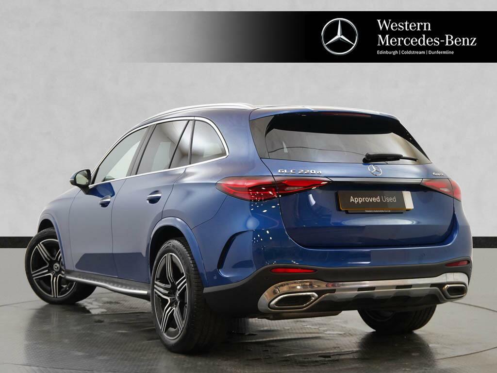 Mercedes-Benz GLC Class Glc 220 D 4Matic Amg Line Premium SL25FFS Blue #3