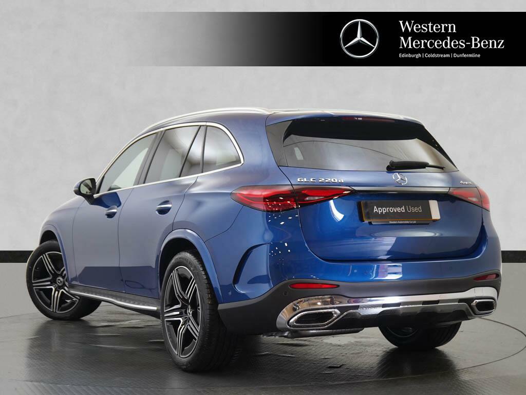 Mercedes-Benz GLC Class Glc 220 D 4Matic Amg Line Premium SN75RBY Blue #3