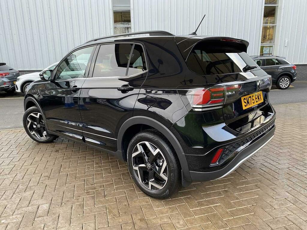 Volkswagen T-Cross 1.5 Tsi R-line Dsg SM75EWX Black #3