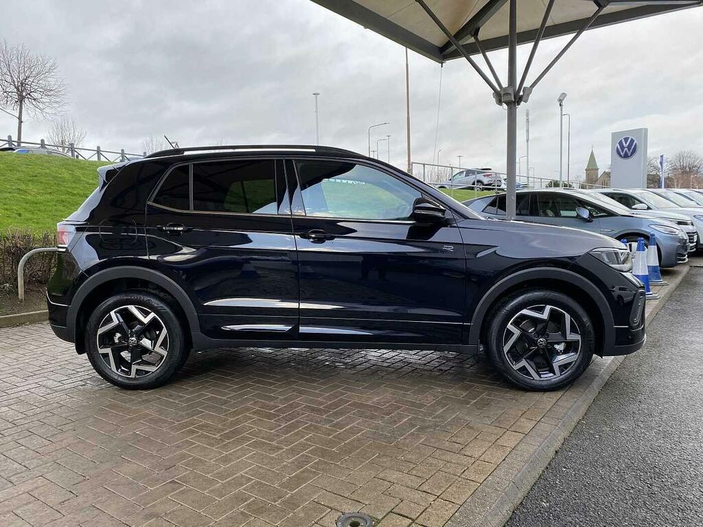 Volkswagen T-Cross 1.5 Tsi R-line Dsg SM75EWX Black #4