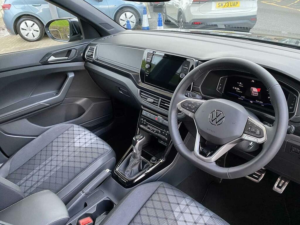 Volkswagen T-Cross 1.5 Tsi R-line Dsg SM75EWX Black #6