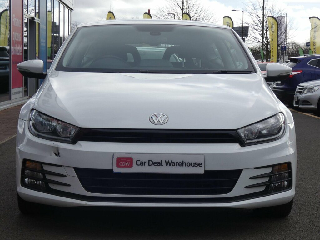 Volkswagen Scirocco 2.0 Tdi Euro 6 Ss White #4