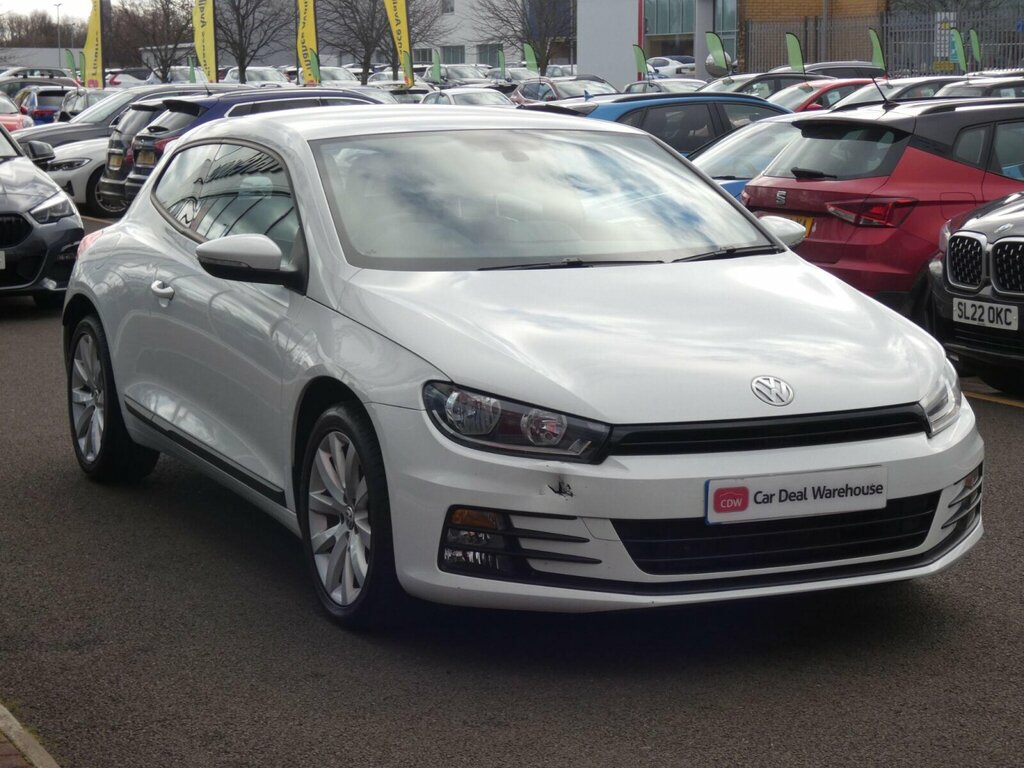 Volkswagen Scirocco 2.0 Tdi Euro 6 Ss White #6
