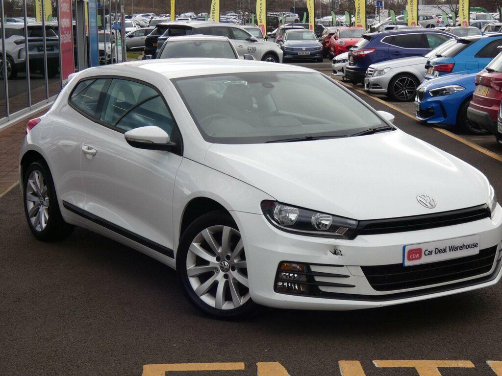 Volkswagen Scirocco 2.0 Tdi Euro 6 Ss White #2
