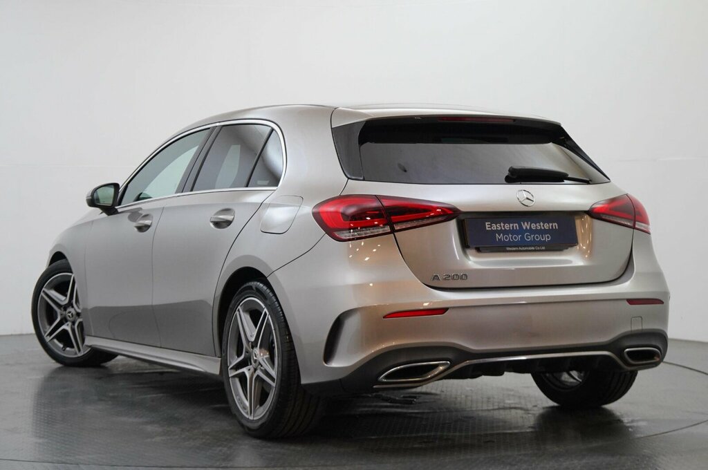Mercedes-Benz A Class A 200 Amg Line OV69XPE Silver #3