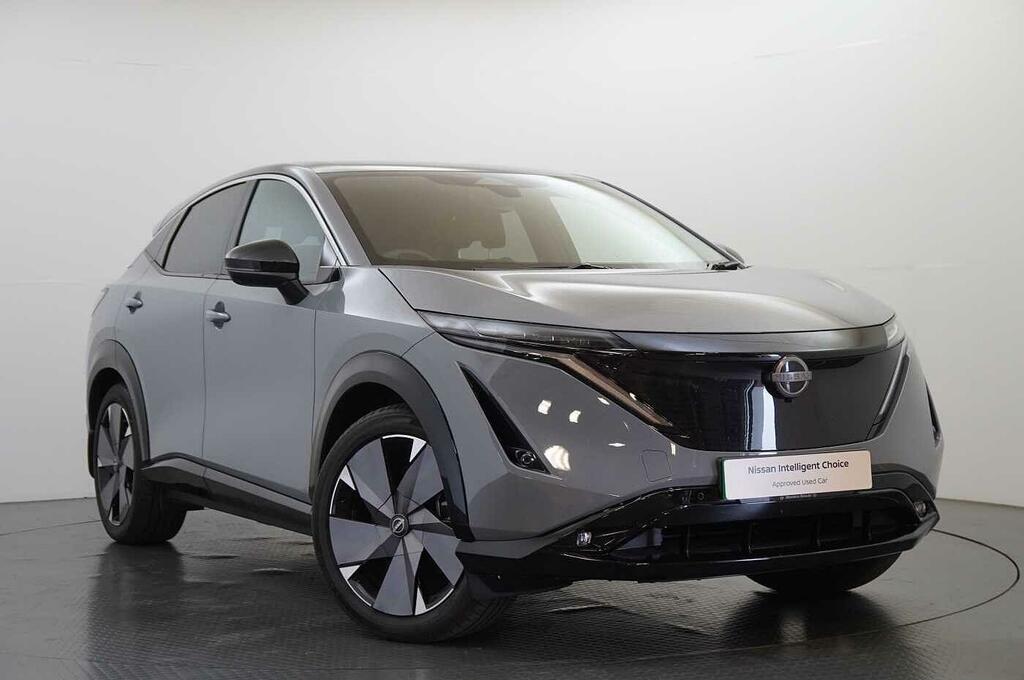 Nissan Ariya 63Kw Advance With Sat Nav And 360 Cameras A Grey