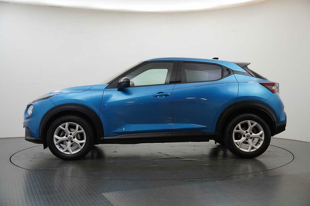 Nissan Juke 1.0 Dig-t 114 N-connecta With Sat Nav And Rear Vie SL22PGK Blue #5