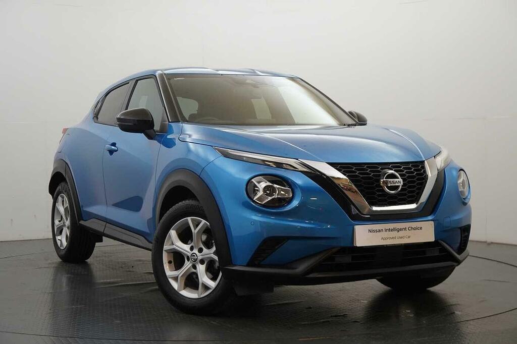 Nissan Juke 1.0 Dig-t 114 N-connecta With Sat Nav And Rear Vie Blue