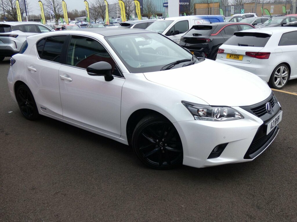 Lexus CT 1.8 200H Sport Cvt Euro 6 Ss White