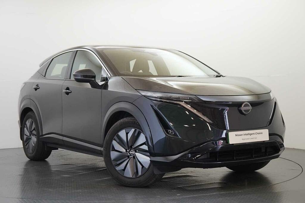 Nissan Ariya 87Kw 239Hp Engage With Sat Nav And Rear Vie Green