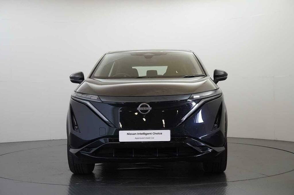 Nissan Ariya 87Kw 239Hp Engage With Sat Nav And Rear Vie Green #4