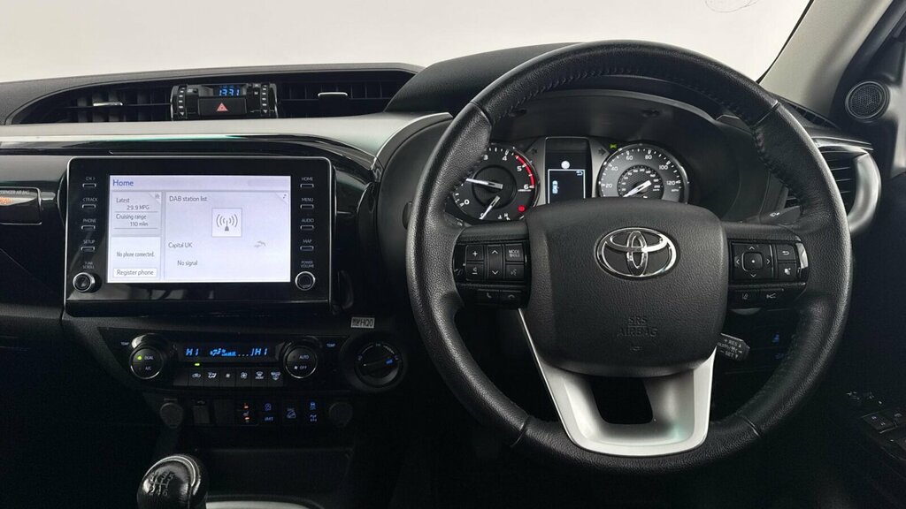 Toyota HILUX 2.8 D-4d Invincible 4Wd Euro 6 Ss White #6