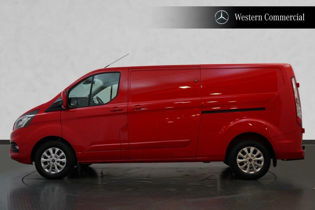 Ford Transit Custom 2.0 320 Ecoblue Limited Panel Van YR72BGO Red #3