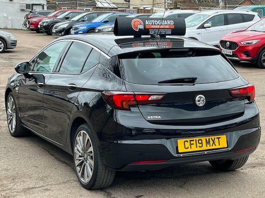 Vauxhall Astra Hatchback 1.4I Turbo Griffin Euro 6 201919 CF19MXT Black #4