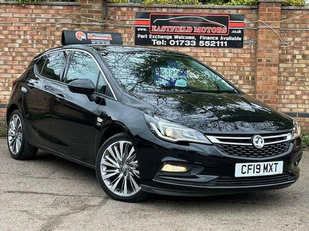 Vauxhall Astra Hatchback 1.4I Turbo Griffin Euro 6 201919 CF19MXT Black #5