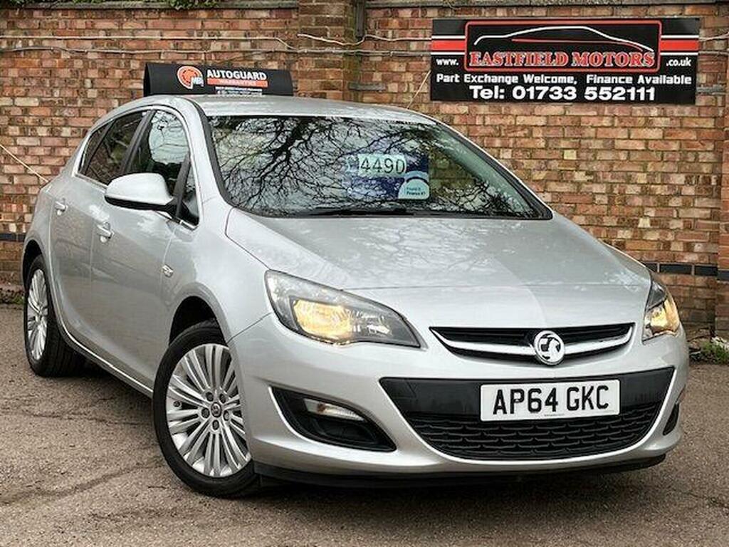 Vauxhall Astra Hatchback 1.4 16V Excite Euro 5 201564 AP64GKC Silver #3