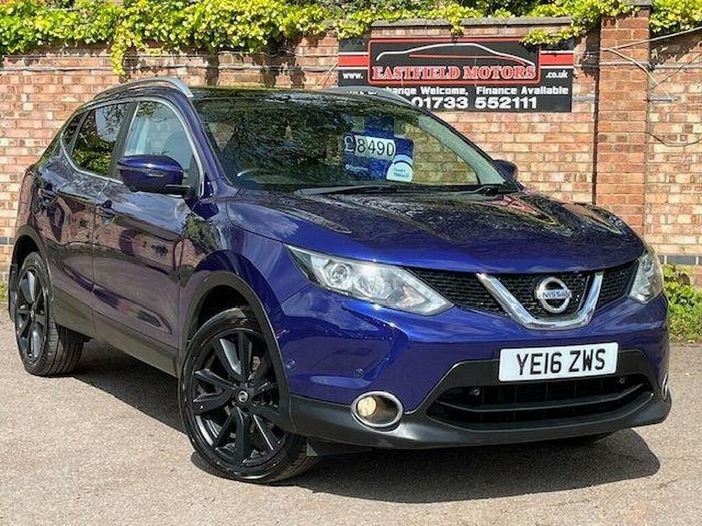 Nissan Qashqai Suv 1.5 Dci Tekna 2Wd Euro 6 Ss 201616 YE16ZWS Blue
