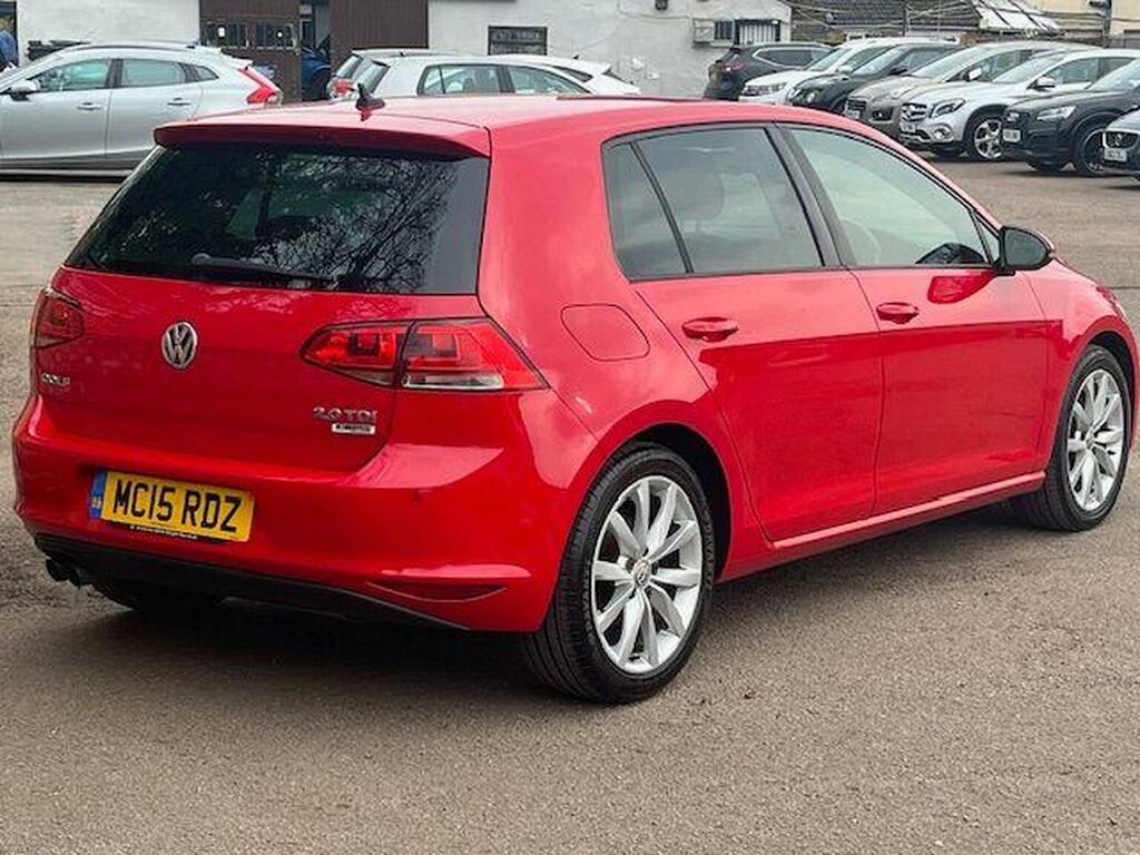 Volkswagen Golf Hatchback 2.0 Tdi Bluemotion Tech Gt Euro 6 Ss MC15RDZ Red #6