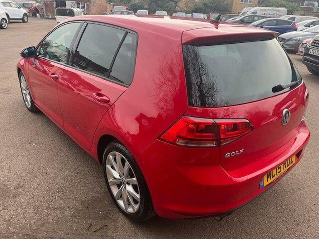Volkswagen Golf Hatchback 2.0 Tdi Bluemotion Tech Gt Euro 6 Ss MC15RDZ Red #4