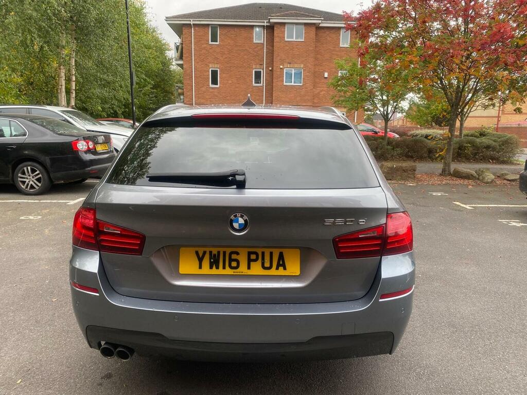 BMW 5 Series Estate 2.0 520D M Sport Touring Euro 6 Ss YW16PUA Grey #5