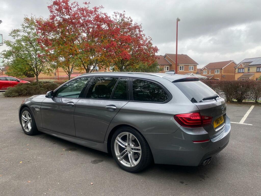 BMW 5 Series Estate 2.0 520D M Sport Touring Euro 6 Ss YW16PUA Grey #4
