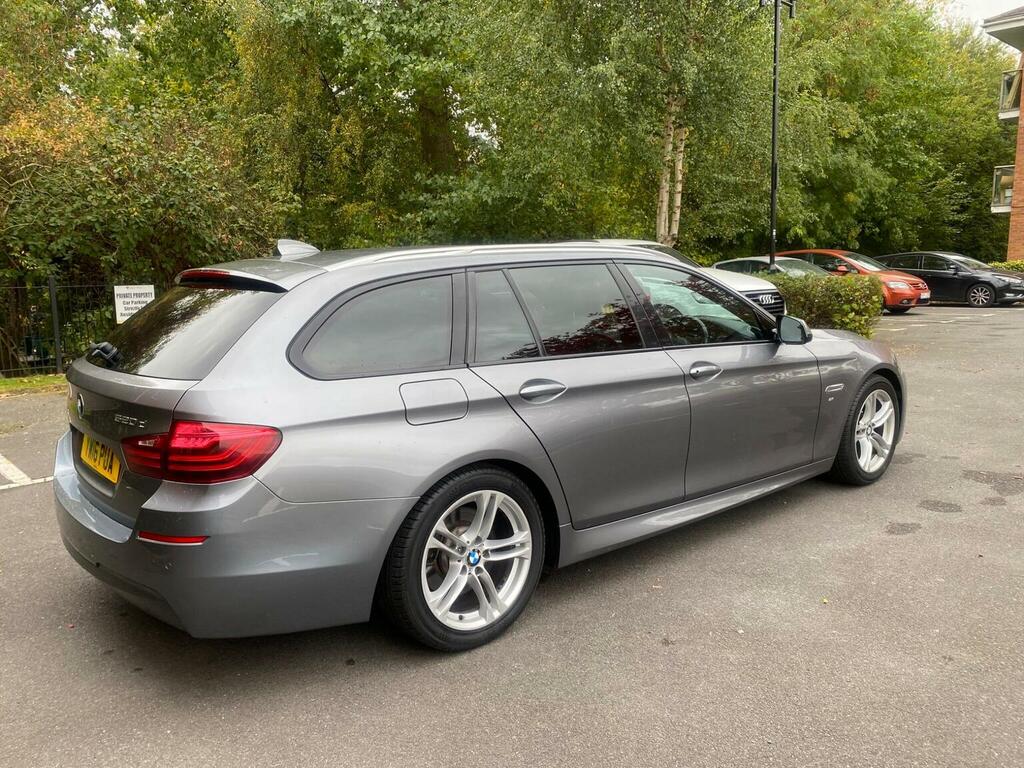 BMW 5 Series Estate 2.0 520D M Sport Touring Euro 6 Ss YW16PUA Grey #6