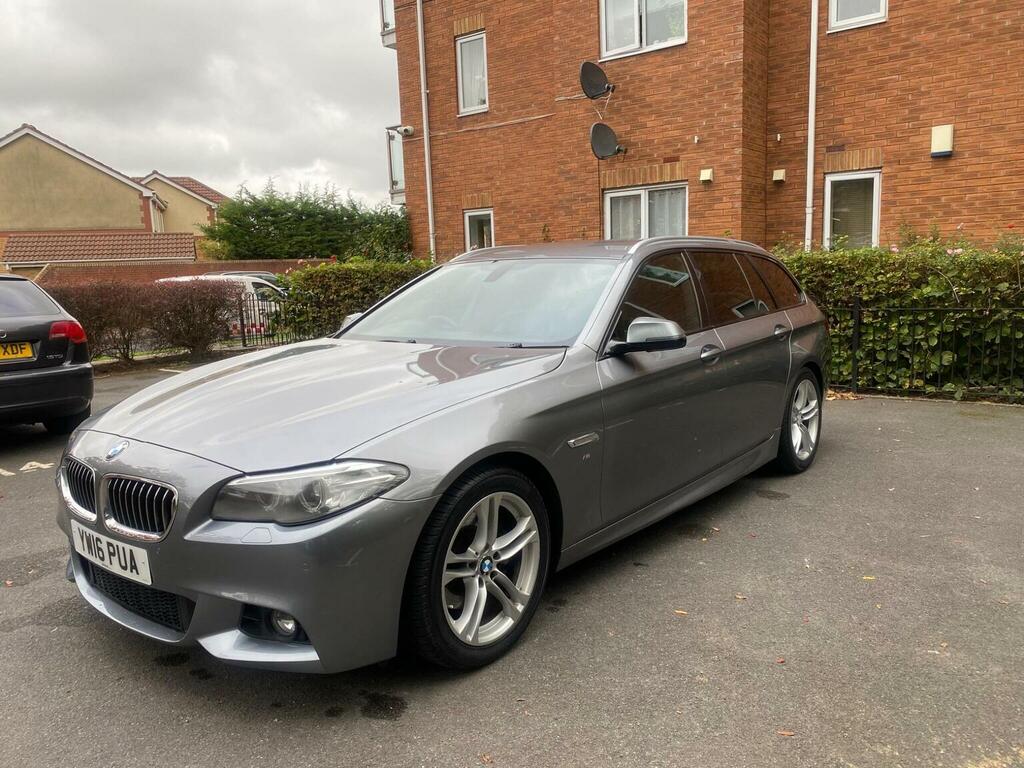 BMW 5 Series Estate 2.0 520D M Sport Touring Euro 6 Ss YW16PUA Grey #3