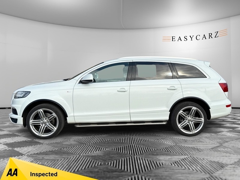 Audi Q7 Tdi Quattro S Line White #4