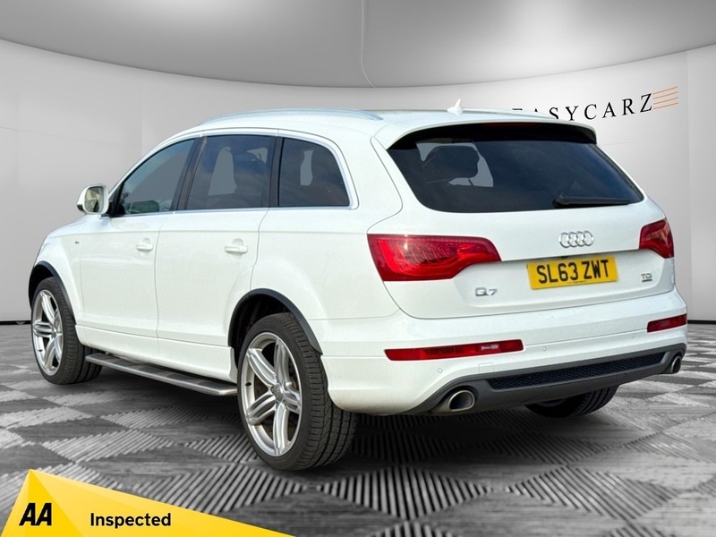 Audi Q7 Tdi Quattro S Line White #6