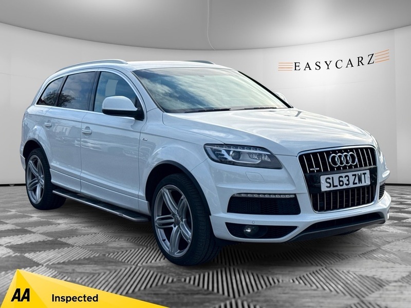 Audi Q7 Tdi Quattro S Line White #2