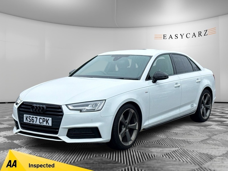 Audi A4 Tfsi S Line Black White #3