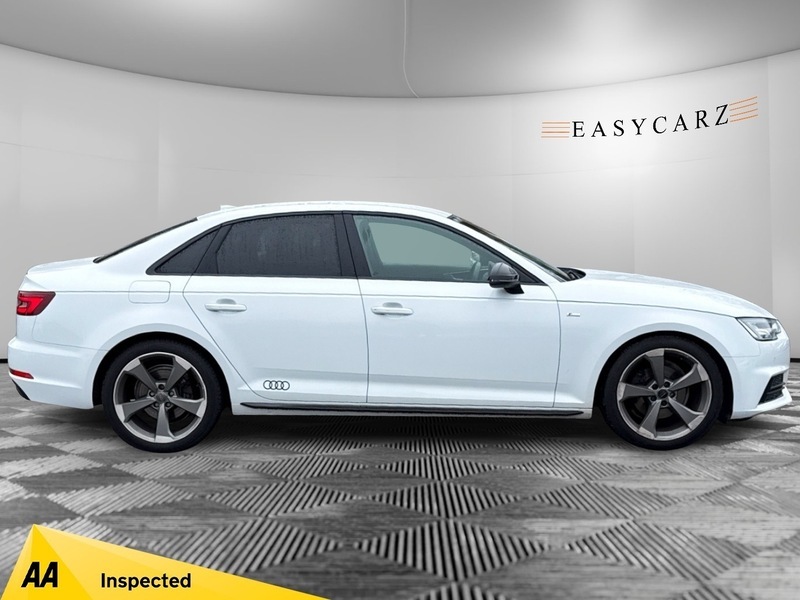Audi A4 Tfsi S Line Black White #5