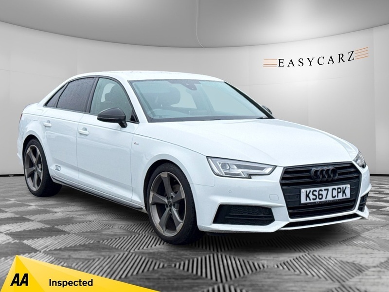 Audi A4 Tfsi S Line Black White #2
