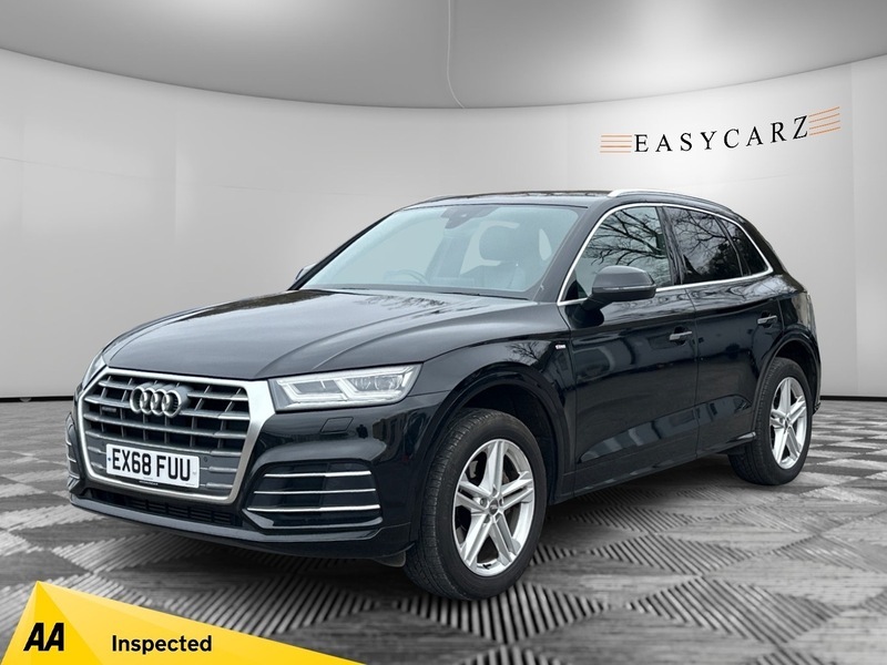 Audi Q5 Tfsi Quattro S Line EX68FUU Black #3