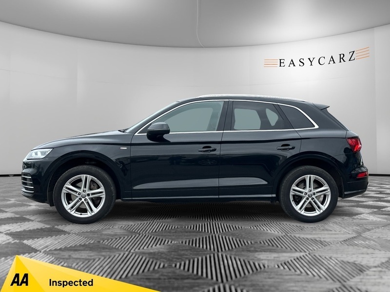 Audi Q5 Tfsi Quattro S Line EX68FUU Black #4