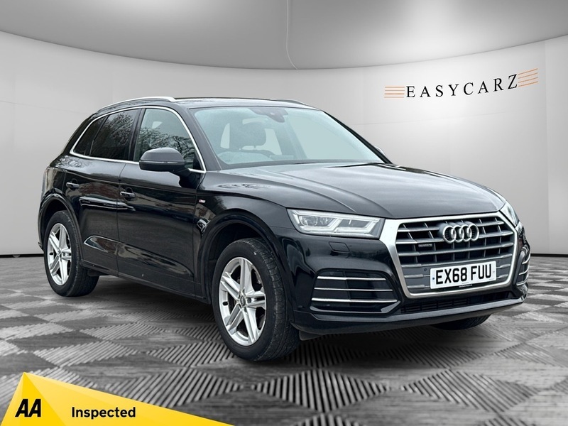 Audi Q5 Tfsi Quattro S Line EX68FUU Black #2