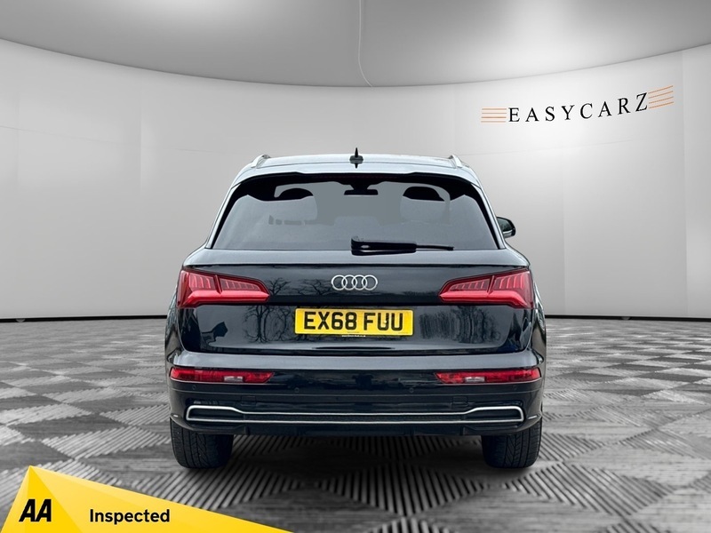 Audi Q5 Tfsi Quattro S Line EX68FUU Black #6