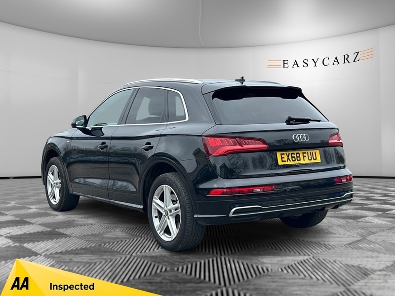 Audi Q5 Tfsi Quattro S Line EX68FUU Black #5