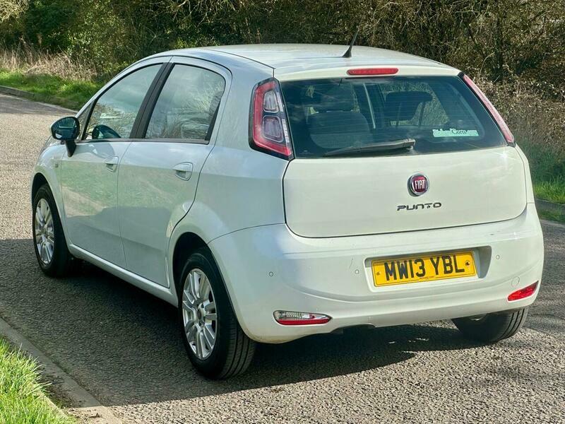 Fiat Punto 1.2 Easy Euro MW13YBL White #4