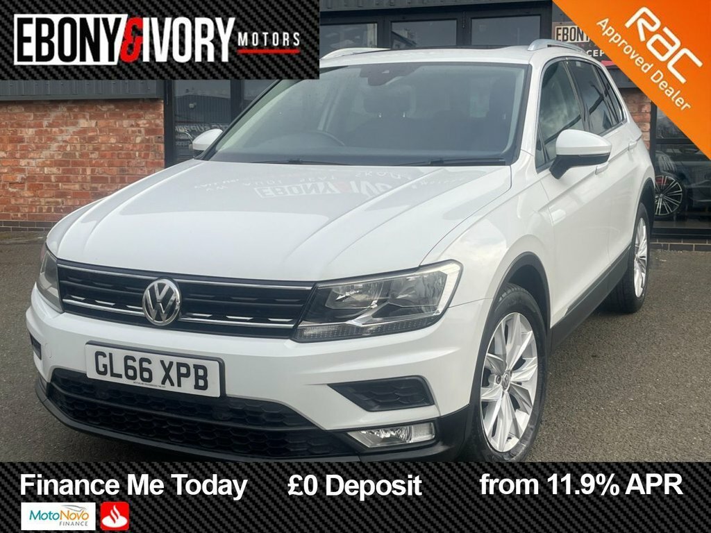 Volkswagen Tiguan 2L Se Navigation GL66XPB White