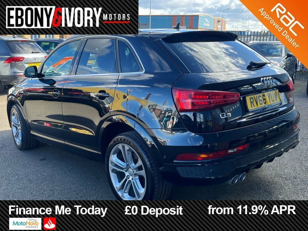 Audi Q3 2L S Line Plus RV66YUW Black #3