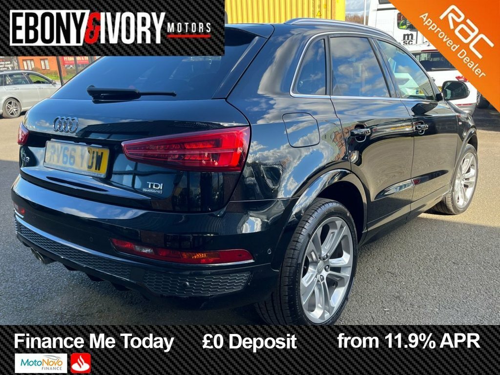 Audi Q3 2L S Line Plus RV66YUW Black #5