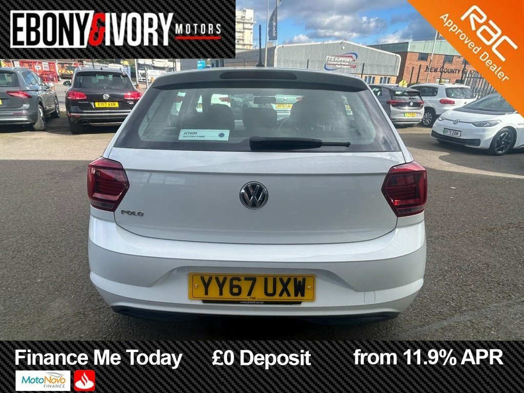 Volkswagen Polo 1L Se YY67UXW White #4