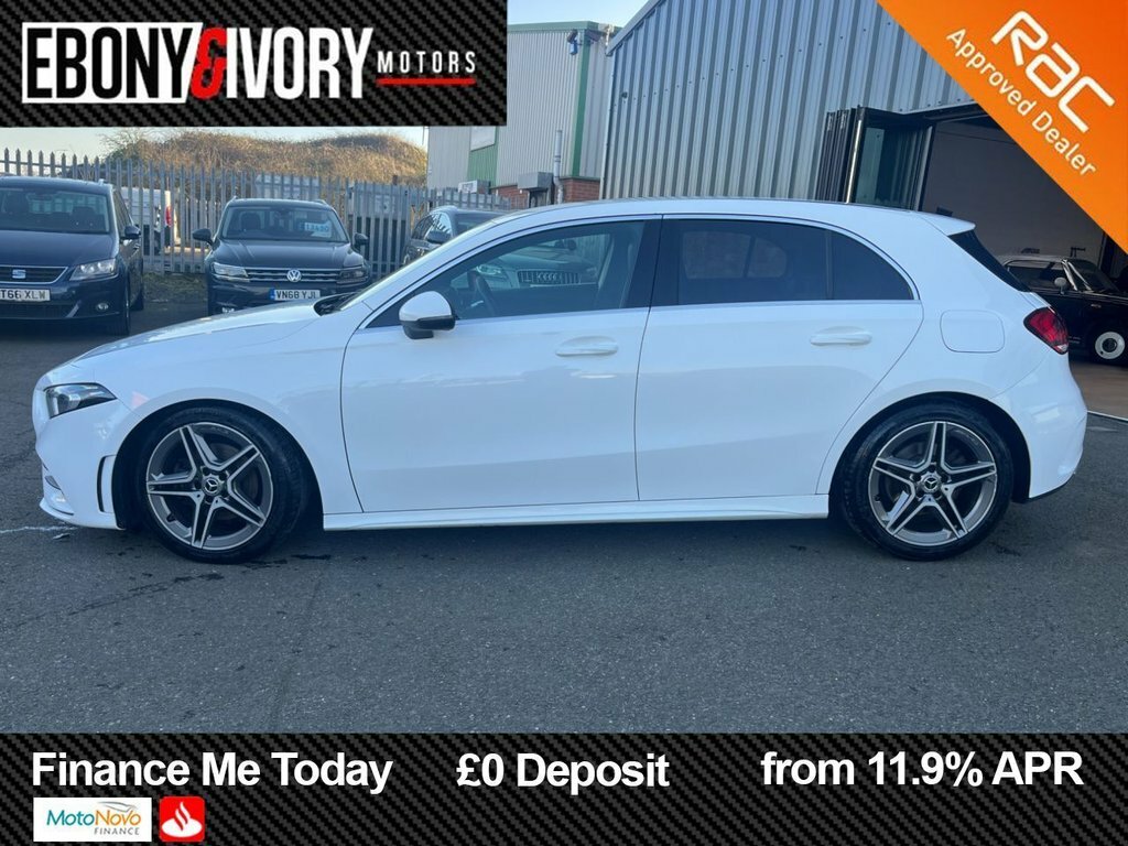 Mercedes-Benz A Class 1.3L Amg Line KD19YJY White #2