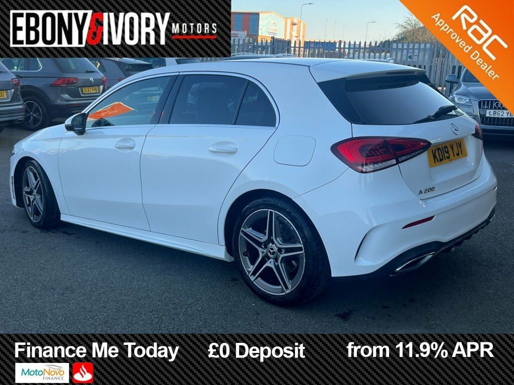 Mercedes-Benz A Class 1.3L Amg Line KD19YJY White #3