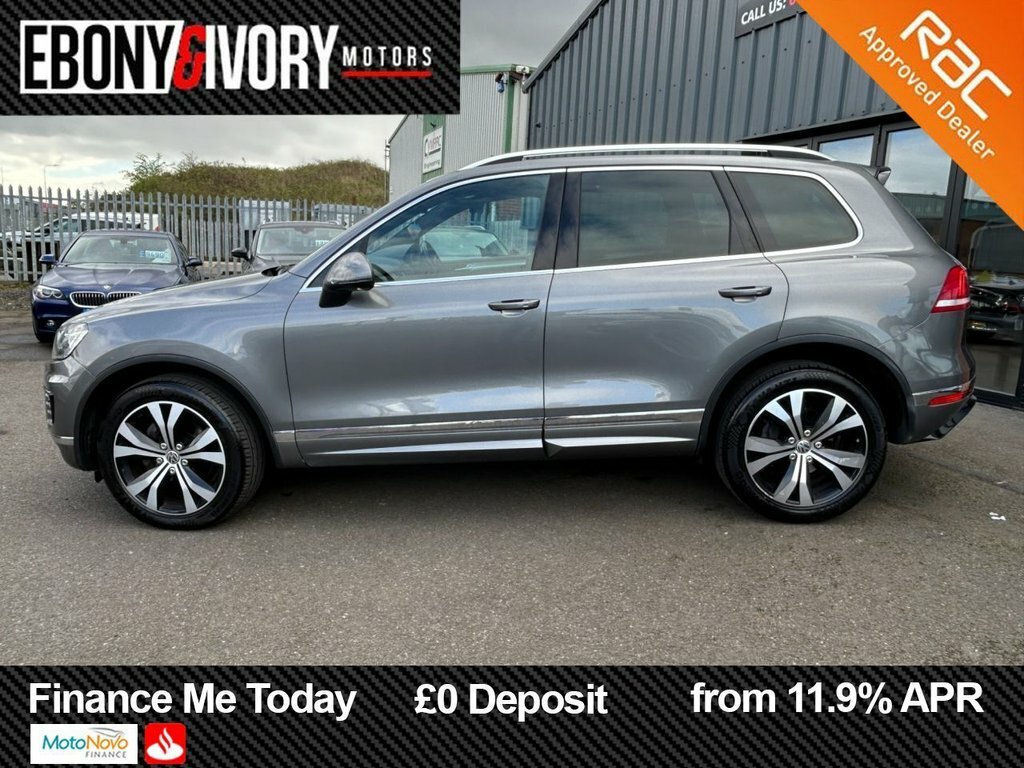 Volkswagen Touareg 3L R-line VO66YPN Grey #2