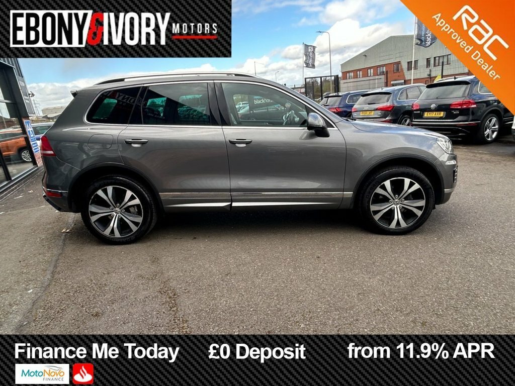 Volkswagen Touareg 3L R-line VO66YPN Grey #6
