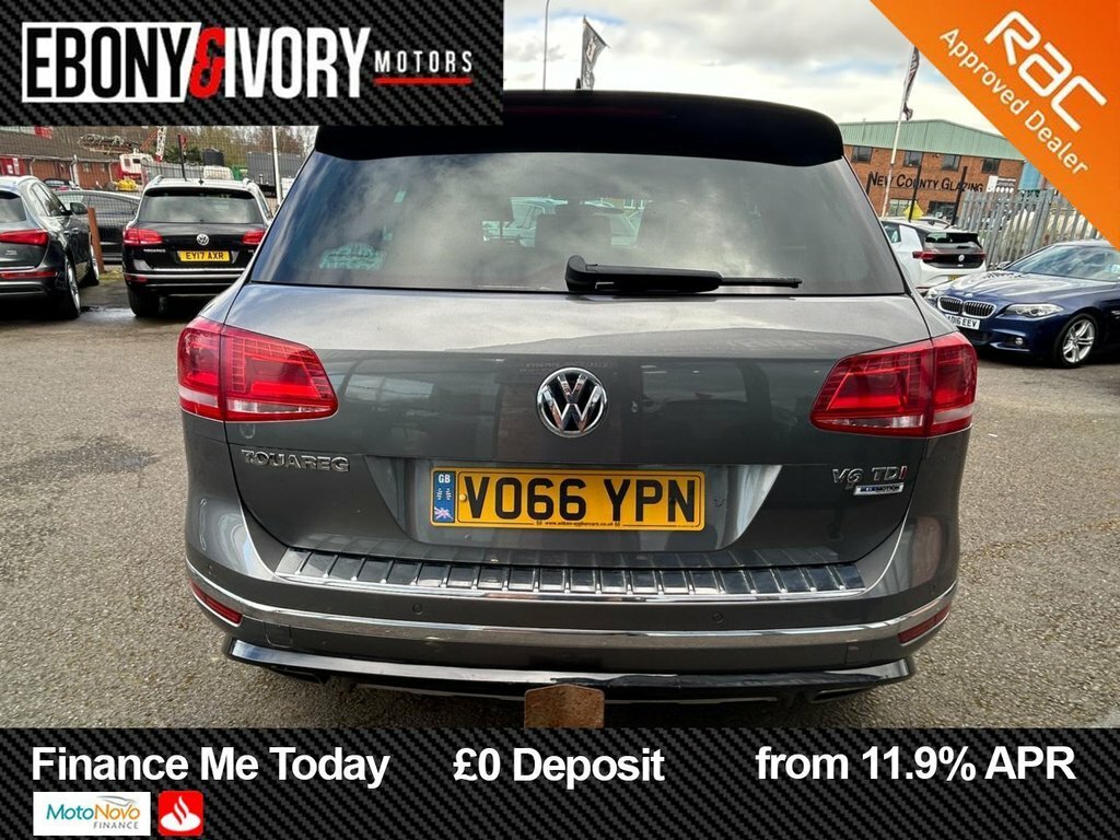 Volkswagen Touareg 3L R-line VO66YPN Grey #4