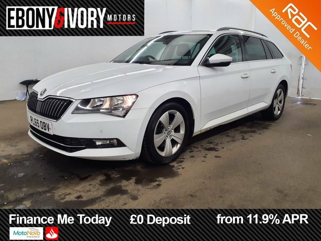 Skoda Superb 2L Se Business White