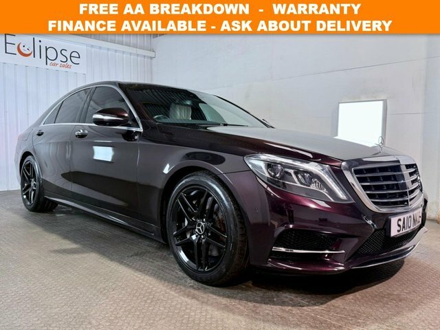 Mercedes-Benz S Class 2016 3.0 S350d V6 Amg Line Executive Saloon Black